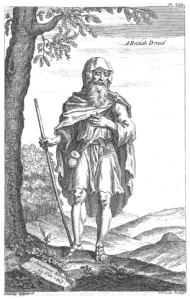 What the eighteenth century thought a first-century druid looked like. Meta enough for you? From William Stukeley's Stonehenge (1740). William Stukeley [Public domain], via Wikimedia Commons